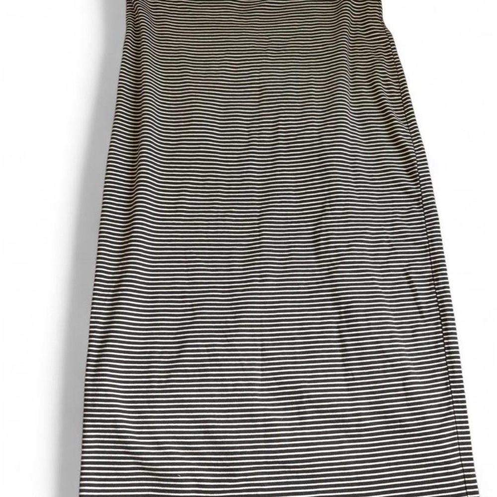 Billabong Striped Black and White Women's midi Skirt